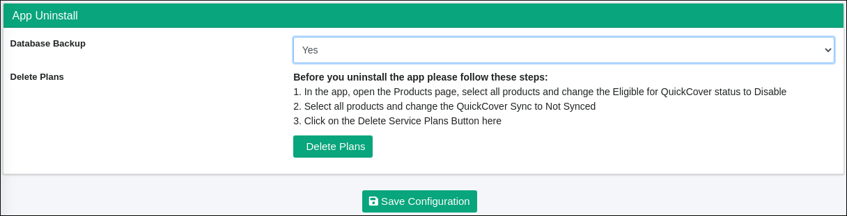 App backup before uninstall